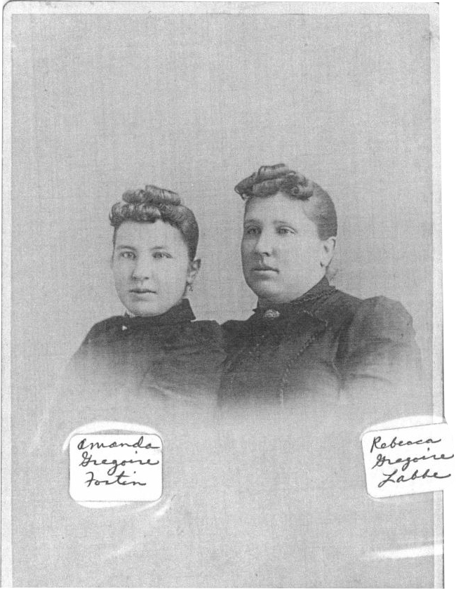 Amanda Gregoire Fortin and Rebecca Gregoire Labbé